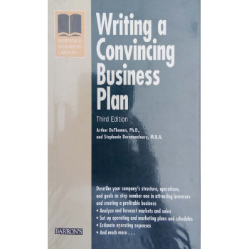 Writing A Convincing Business Plan