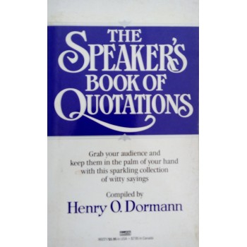 The Speaker's Book Of Quotations